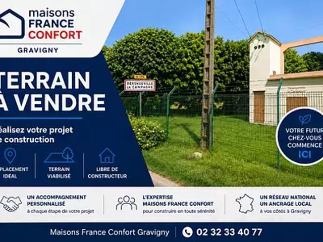 Terrain vente à Bernay, Bérengeville-la-campagne