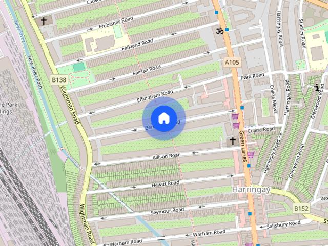 Apartment for rent in Harringay, Greater London