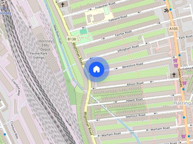 Apartment for rent in Harringay, Greater London