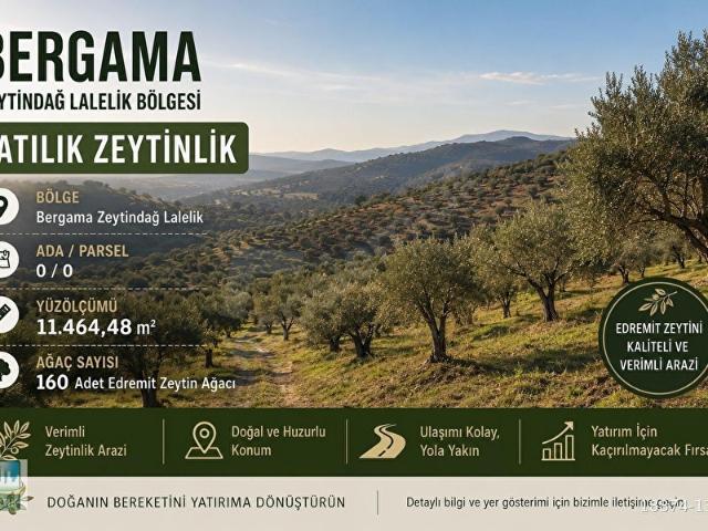 Bergama, İzmir içerisinde satılık Arsa