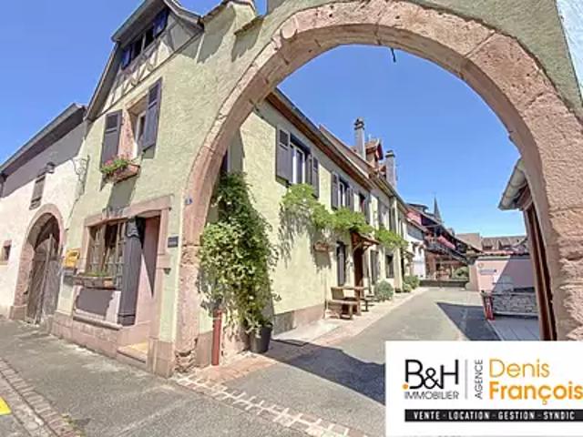 Maison vente à Colmar-Ribeauvillé, Bergheim