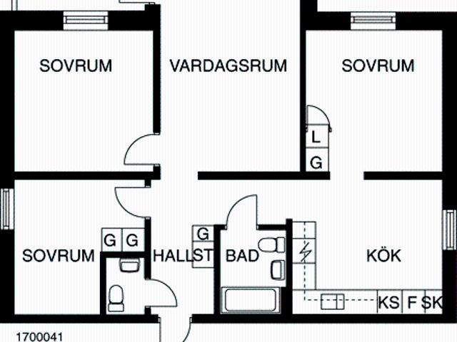 Lägenhet hyra i Sundsvalls tätortsområde, Sundsvalls Gustav Adolfs distrikt