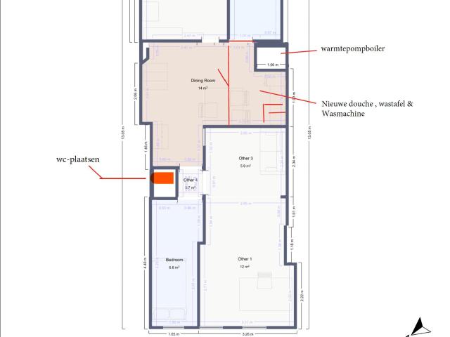 Studio te huur in Liskwartier, Rotterdam