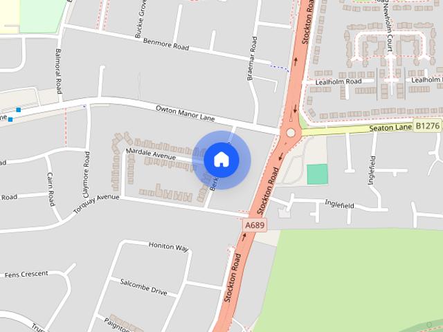 House for rent in The Fens, Hartlepool