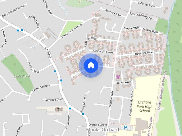 House for rent in London Borough of Croydon, Greater London