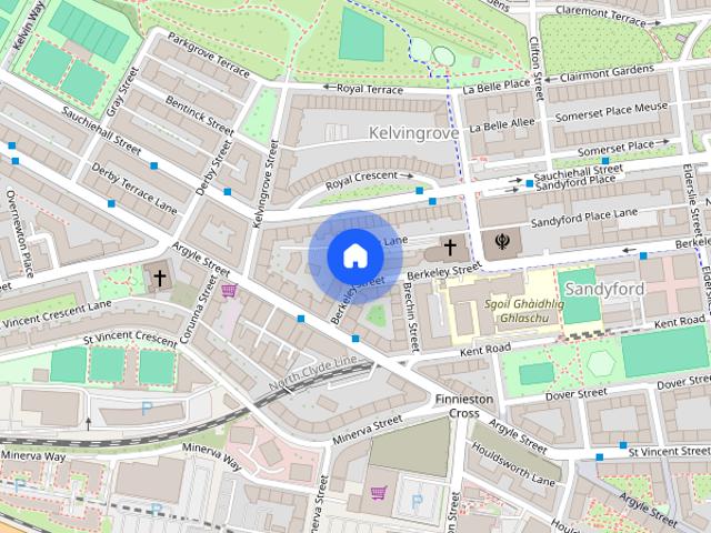 Apartment for rent in Cranstonhill, Glasgow