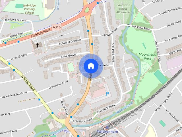 Apartment for rent in St Margarets, Greater London