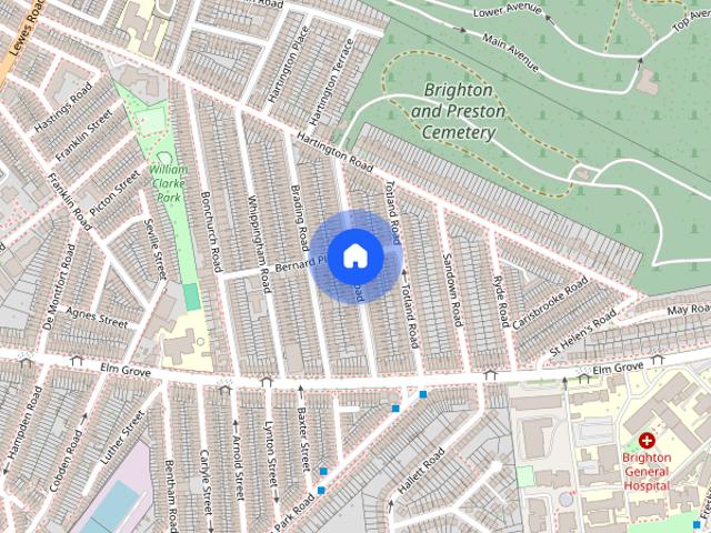 Apartment for rent in Queen's Park, Brighton & Hove