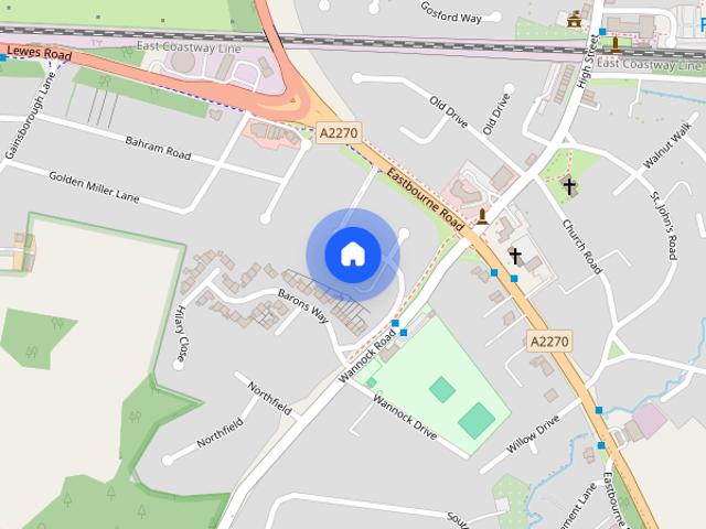 Apartment for rent in Polegate, Cross In Hand