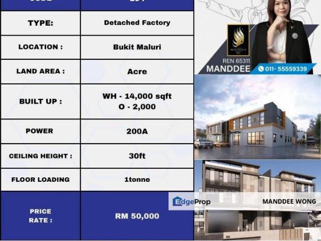 Warehouse for rent in Wellesley, Penang