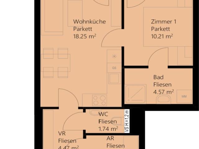 Apartment mieten in Donaustadt, Wien
