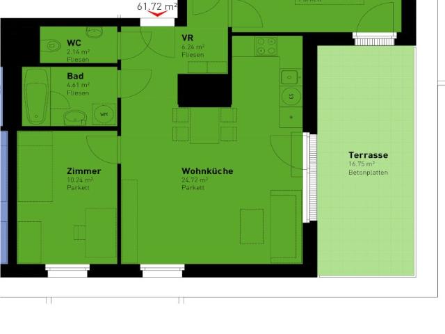 Apartment mieten in Donaustadt, Wien