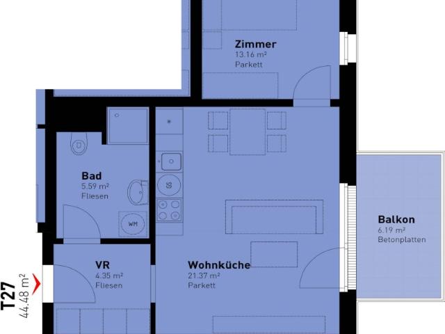 Apartment mieten in Donaustadt, Wien
