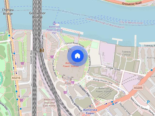 Apartment for rent in Nine Elms, Greater London