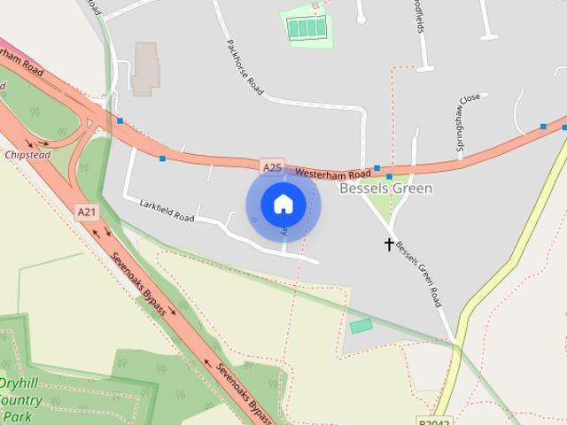 House for rent in Bessels Green, The Butts