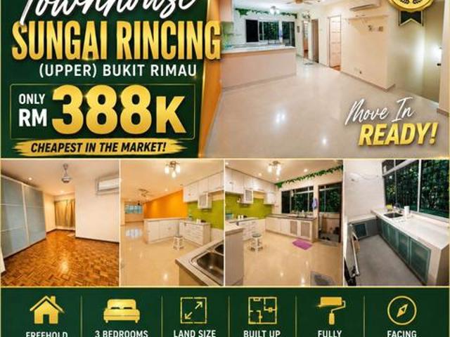 Townhouse for sale in Alam Impian, Selangor