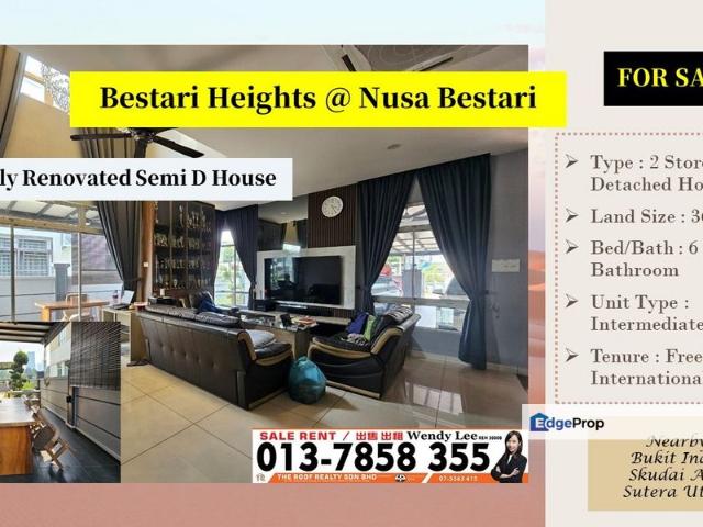 House for sale in Bandar Baru Kangkar Pulai, Iskandar Puteri