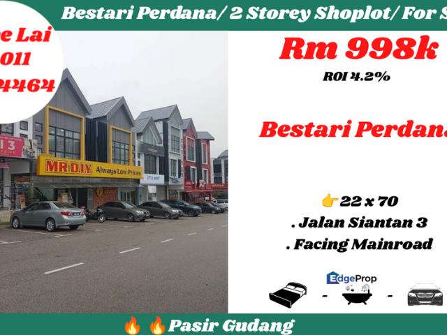 Shop for sale in Pasir Gudang, Johor