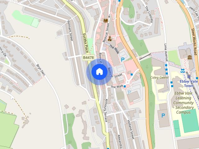 Apartment for rent in Hilltop, Ebbw Vale