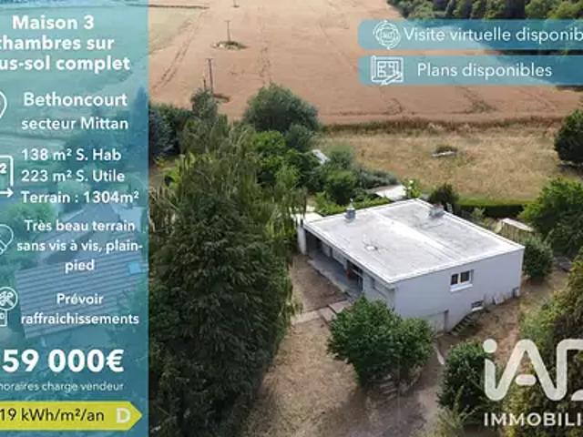 Maison vente à Montbéliard, Bethoncourt
