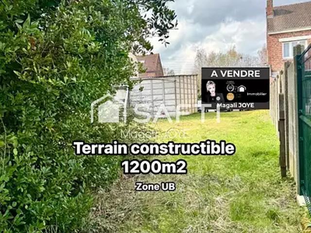 Terrain vente à Béthune