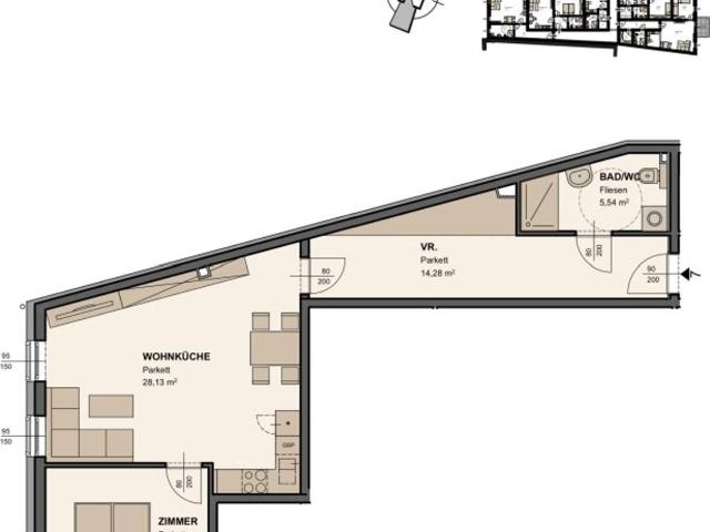 Wohnung mieten in Brunn am Gebirge, Bezirk Mödling