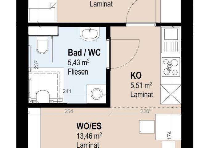 Apartment mieten in Gries, Gersdorf-Feistritz