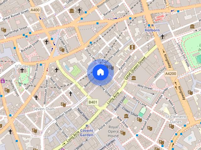 Apartment for rent in Seven Dials, Bloomsbury