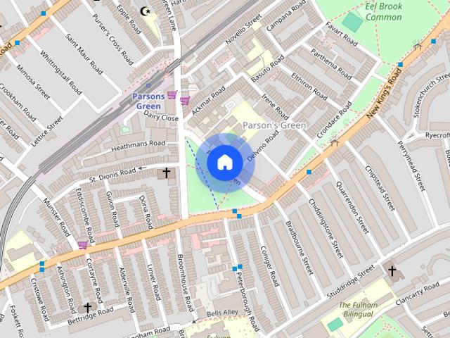 House for rent in Fulham, Greater London