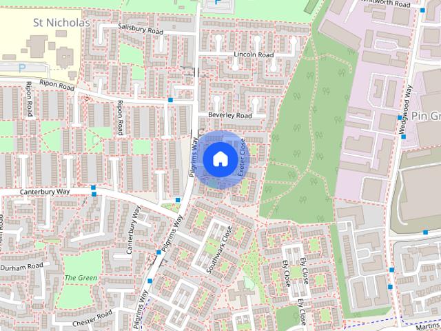 House for rent in St Nicholas, Stevenage