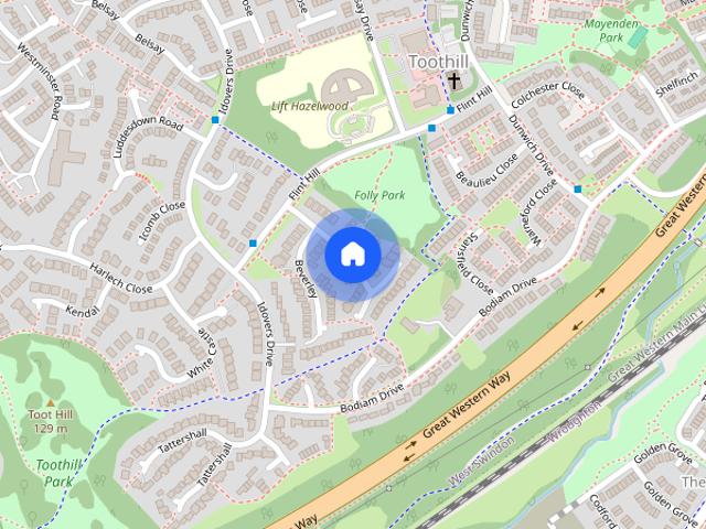 House for rent in Toothill, Swindon