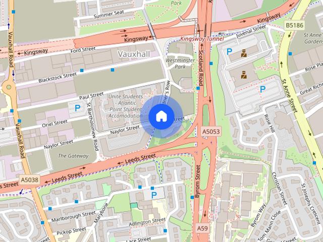 Apartment for rent in St George's Quarter / Cultural Quarter, Calderstones