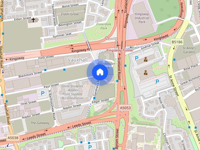 Apartment for rent in St George's Quarter / Cultural Quarter, Calderstones