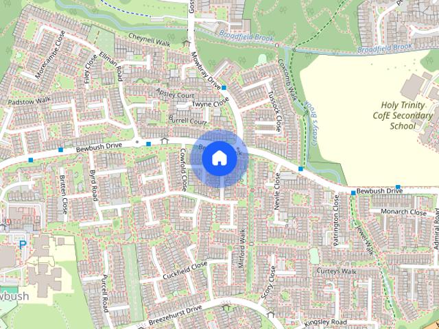 House for rent in Bewbush, Crawley