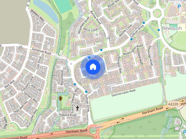 House for rent in Bewbush, Crawley