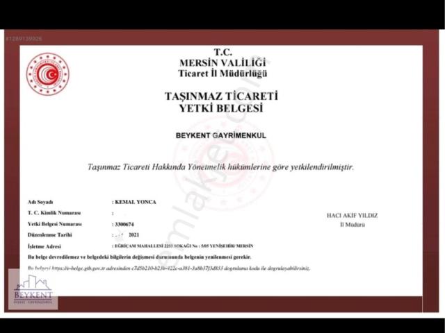 Akdeniz, Mersin içerisinde satılık mülk