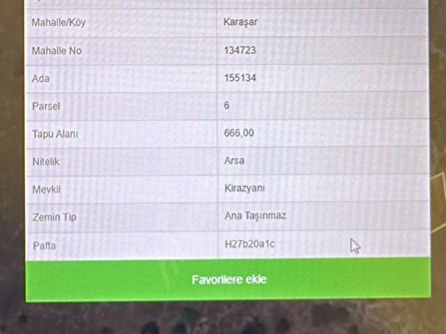 Beypazari, Ankara içerisinde satılık Arsa