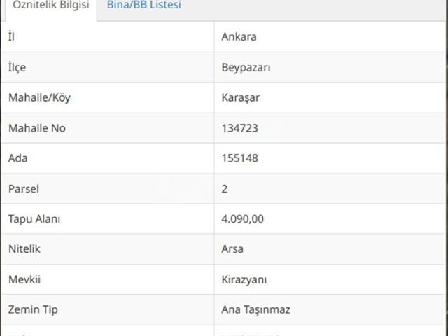 Beypazari, Ankara içerisinde satılık mülk