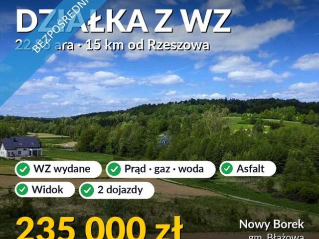 Grunt na sprzedaż w Błażowa, powiat rzeszowski