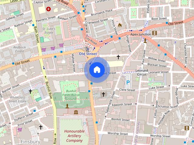 Apartment for rent in Finsbury, Greater London