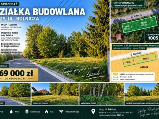 Grunt na sprzedaż w Łazy, Śląskie