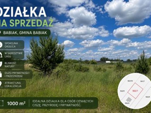 Grunt na sprzedaż w Babiak, Wielkopolskie