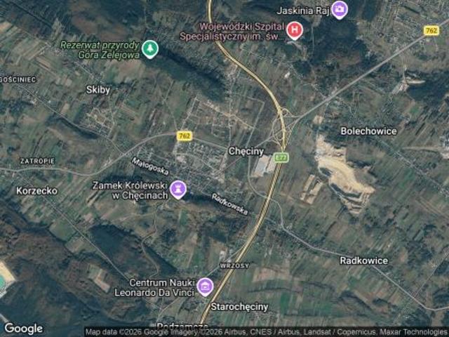 Grunt na sprzedaż w Chęciny, powiat kielecki