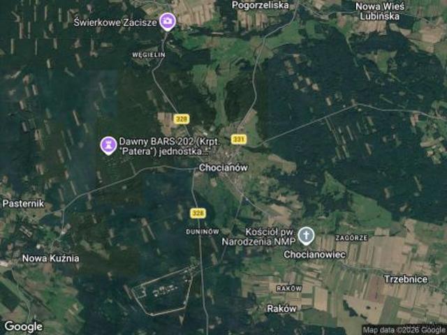 Grunt na sprzedaż w Chocianów, Dolnośląskie