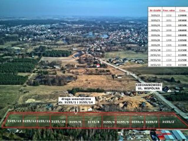 Grunt na sprzedaż w Ciechanowiec, Podlaskie