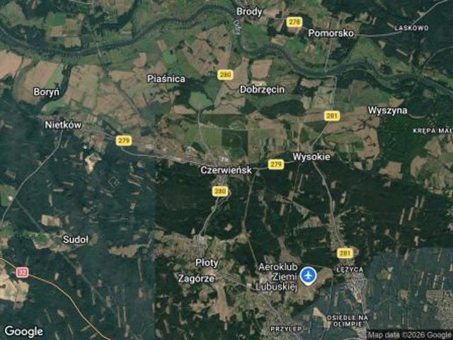 Grunt na sprzedaż w Czerwieńsk, Lubuskie