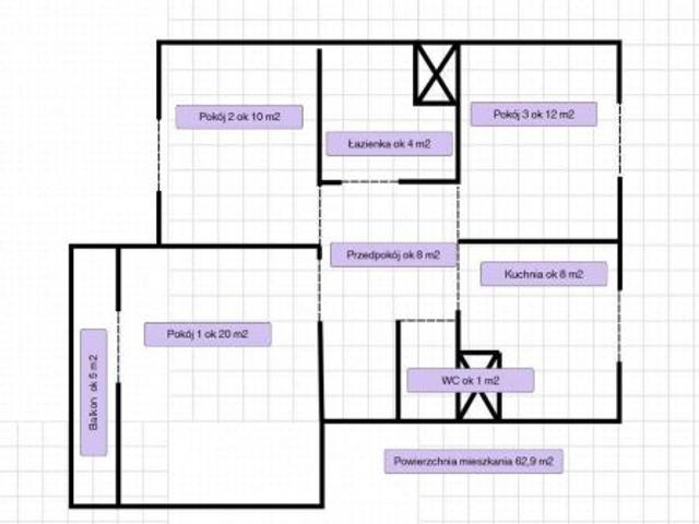 Mieszkanie na sprzedaż w Dobczyce, Małopolskie