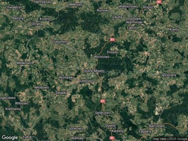 Grunt na sprzedaż w Dobre Miasto, Warmińsko-mazurskie