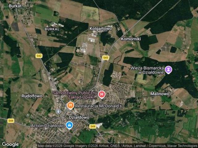 Grunt na sprzedaż w Działdowo, Warmińsko-mazurskie