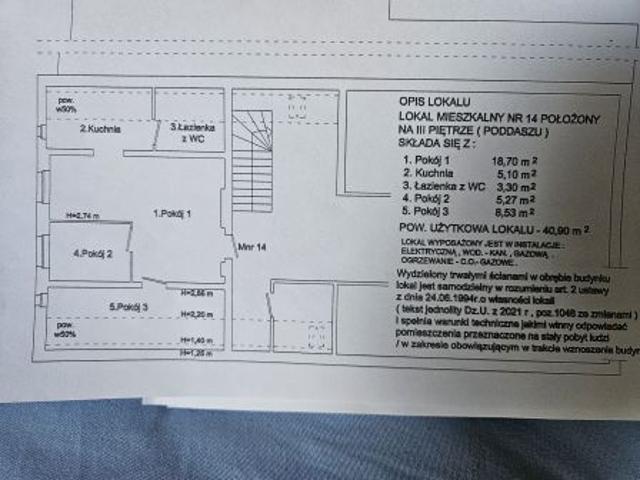 Mieszkanie na sprzedaż w Dzierżoniów, Dolnośląskie